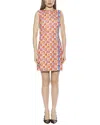 Alexia Admor Stripe Detail Sleeveless Shift Dress