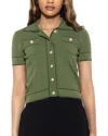 Alexia Admor Women's Arya Short Sleeve Knit Cardigan