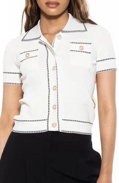 ALEXIA ADMOR ALEXIA ADMOR ARYA CARDIGAN SWEATER