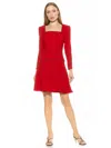 Alexia Admor Women's Ashanti Pleated Mini Dress In Red