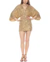 Alexia Admor Ashby Sequin Minidress In Gold