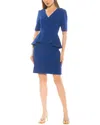 Alexia Admor Atlas V-neck Sheath Midi Dress