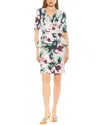 Alexia Admor Atlas V-neck Sheath Midi Dress