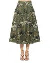 Alexia Admor Avery Cargo Midi Skirt