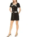 Alexia Admor Aviva Shirtdress In Black