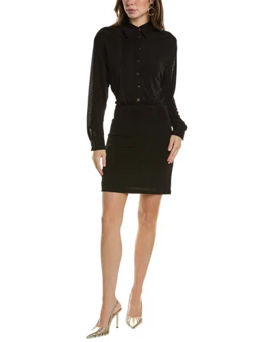 Alexia Admor Avril Shirtdress In Black