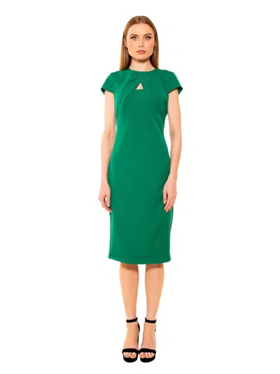 Alexia Admor Bella Dress In Green