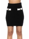 Alexia Admor Women's Bex Knit Sheath Mini Skirt In Black