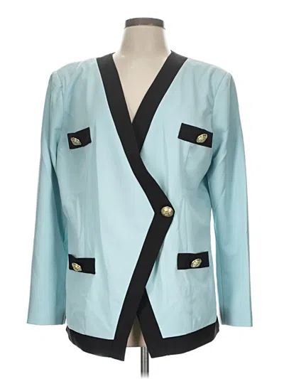 Pre-owned Alexia Admor Blazer Jacket In Blue