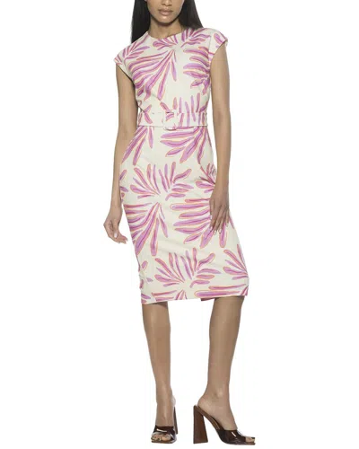 Alexia Admor Blossom Sheath Dress In Pink