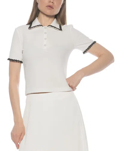 Alexia Admor Brianna Top In White