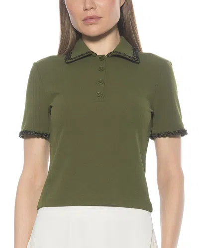 Alexia Admor Brianna Top In Green