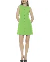 Alexia Admor Bridgette Shirtdress In Green