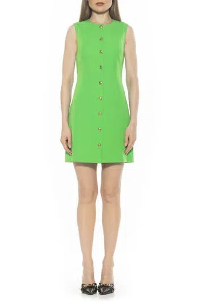 Alexia Admor Bridgette Vest Sheath Dress In Green