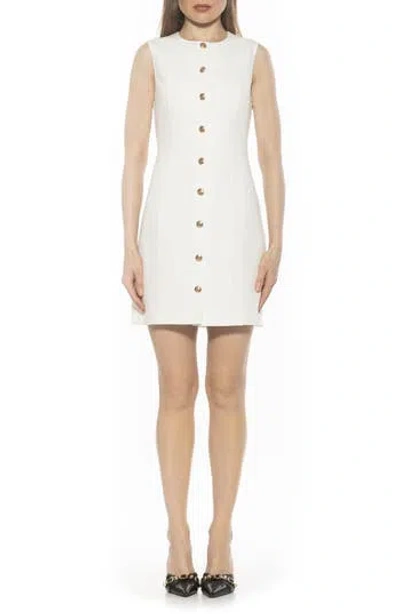Alexia Admor Bridgette Vest Sheath Dress In Ivory