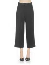 Alexia Admor Illy Wide Leg Sequin Pants In Black