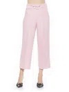 Alexia Admor Caden Tweed Pants In Pink