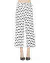 Alexia Admor Caden Polka Dot Belted Wide Leg Pants