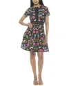 Alexia Admor Alexa Short Sleeve Dress