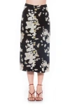 Alexia Admor Carla Linen-blend Pencil Skirt In Black