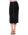 Alexia Admor Carla Linen-blend Pencil Skirt
