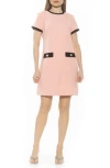Alexia Admor Carys Shift Dress In Pink