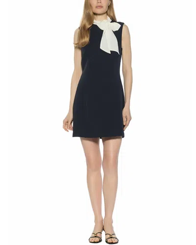 Alexia Admor Cassian Bow Sheath Dress In Blue
