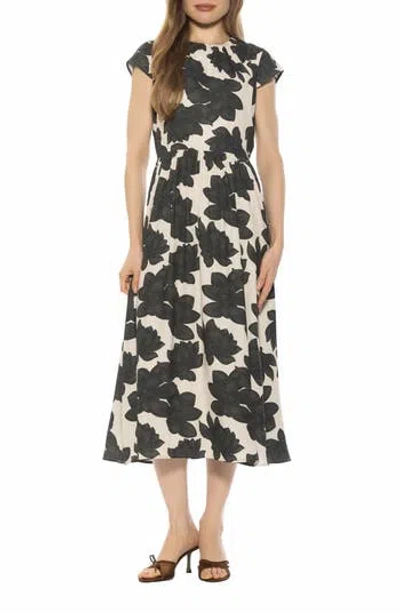 Alexia Admor Cassiane A-line Dress In Multi