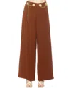 Alexia Admor Cassie Grommet High Waist Wide Leg Pants