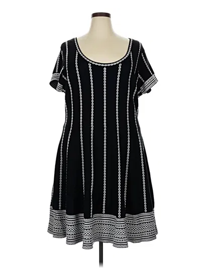 Pre-owned Alexia Admor Casual Dress In Black