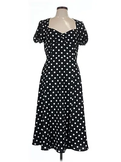 Pre-owned Alexia Admor Casual Dress In Black