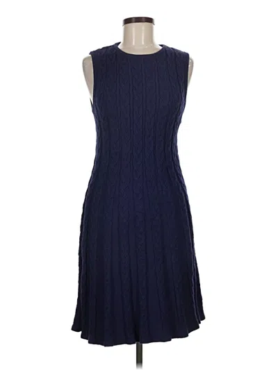 Pre-owned Alexia Admor Casual Dress In Blue
