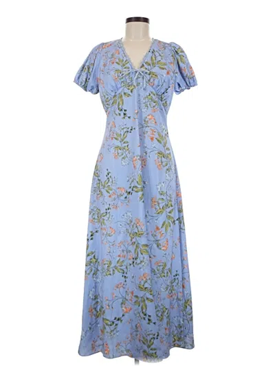 Pre-owned Alexia Admor Casual Dress In Blue