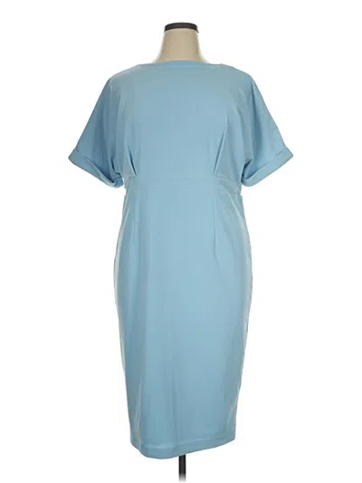 Pre-owned Alexia Admor Casual Dress In Blue