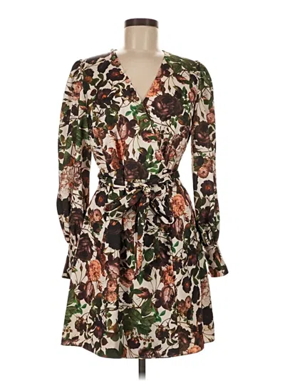 Pre-owned Alexia Admor Casual Dress In Brown