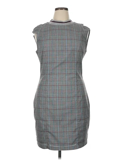 Pre-owned Alexia Admor Casual Dress In Gray