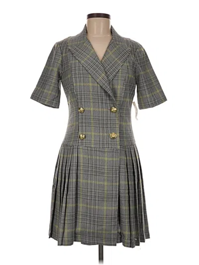 Pre-owned Alexia Admor Casual Dress In Gray