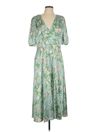Pre-owned Alexia Admor Casual Dress In Green