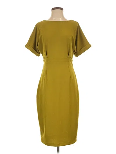 Pre-owned Alexia Admor Casual Dress In Green