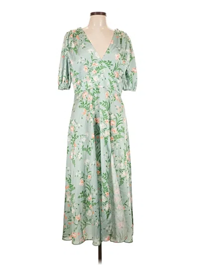 Pre-owned Alexia Admor Casual Dress In Green