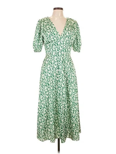 Pre-owned Alexia Admor Casual Dress In Green