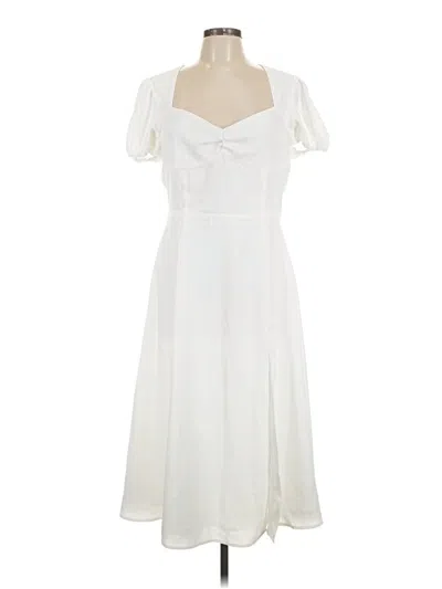 Pre-owned Alexia Admor Casual Dress In Ivory