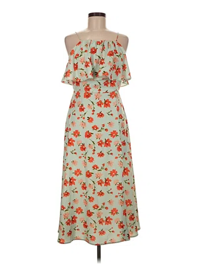 Pre-owned Alexia Admor Casual Dress In Orange