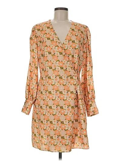 Pre-owned Alexia Admor Casual Dress In Orange