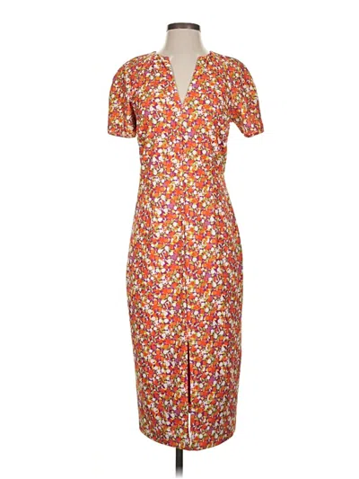 Pre-owned Alexia Admor Casual Dress In Orange