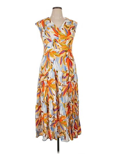 Pre-owned Alexia Admor Casual Dress In Orange