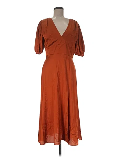 Pre-owned Alexia Admor Casual Dress In Orange