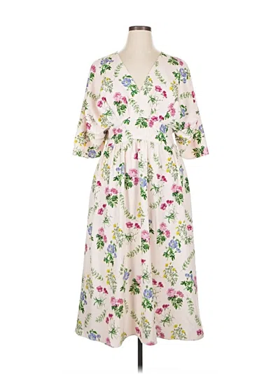 Pre-owned Alexia Admor Casual Dress In White