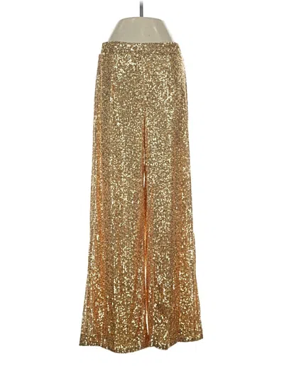 Pre-owned Alexia Admor Casual Pants In Gold
