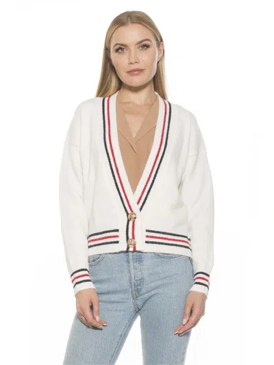 Alexia Admor Catherine Sweater In White